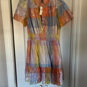 NWT Anthropologie Somerset Dress, Size Petite Large